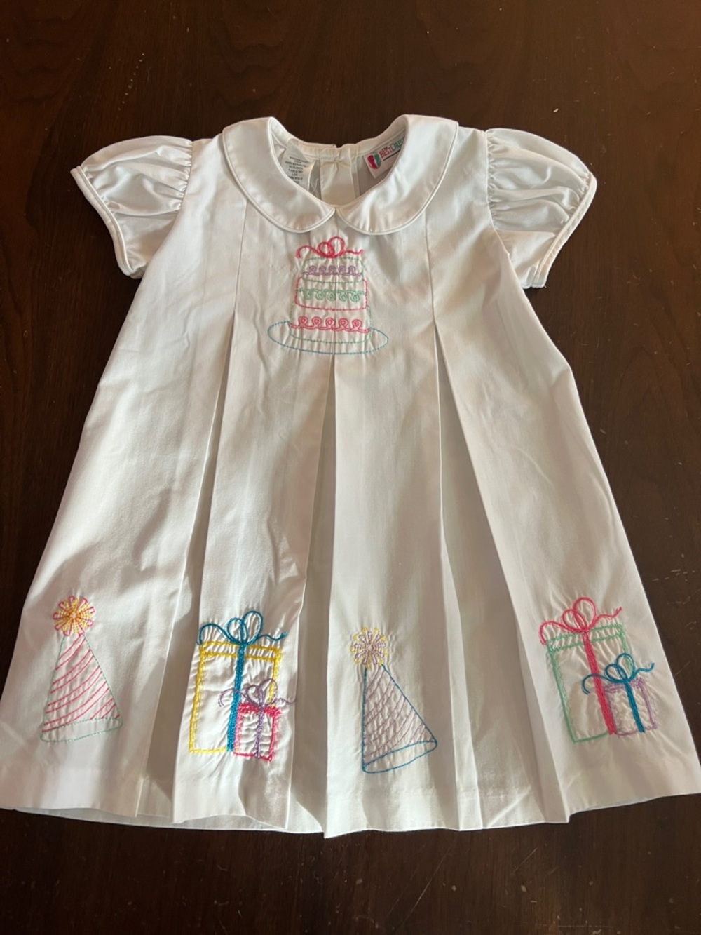 Embroidered Birthday Dress